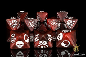 Criminal D8 Dice Set