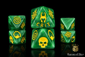 Loki's Mischief D8 Dice Set