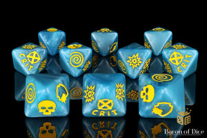 Heroic Mutants D8 Dice Set